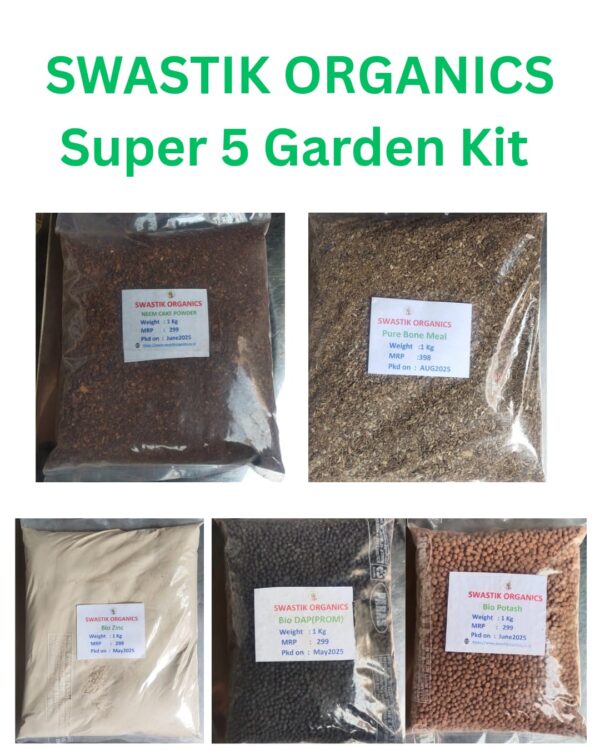 Garden Kit or organic fertilizers for your garden